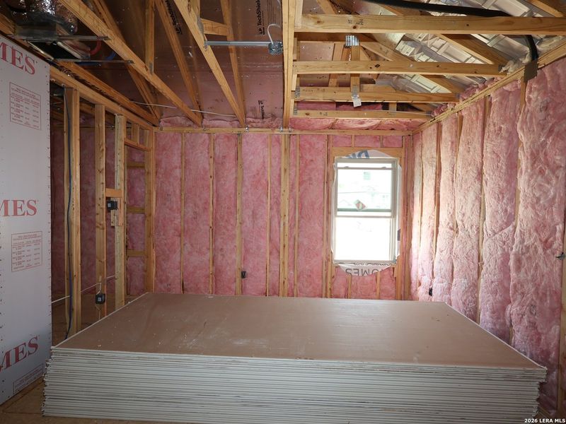 In-progress construction of a new home in Agave, San Antonio, TX (Image 30).