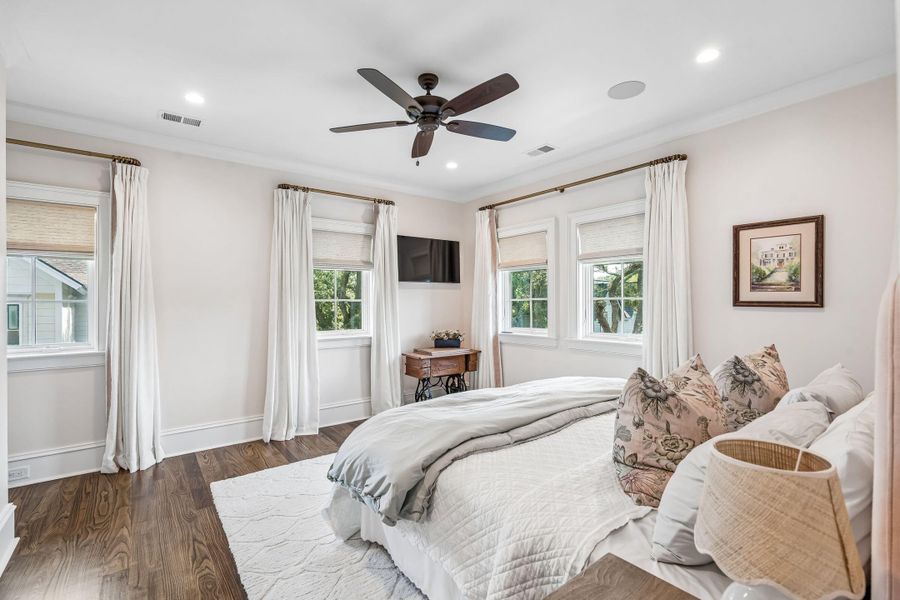 Furnished interior view inside a new home in , Mount Pleasant (Image 76).