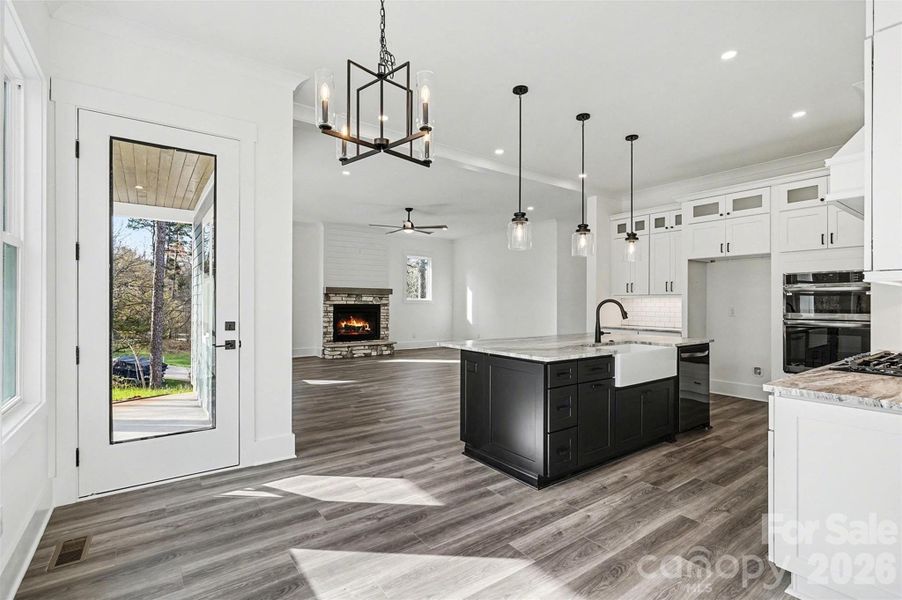 Furnished interior view inside a new home in , Troutman (Image 17).