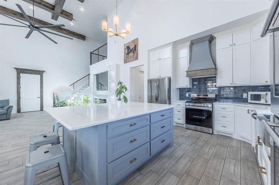 Furnished interior view inside a new home in , Bridgeport (Image 9).