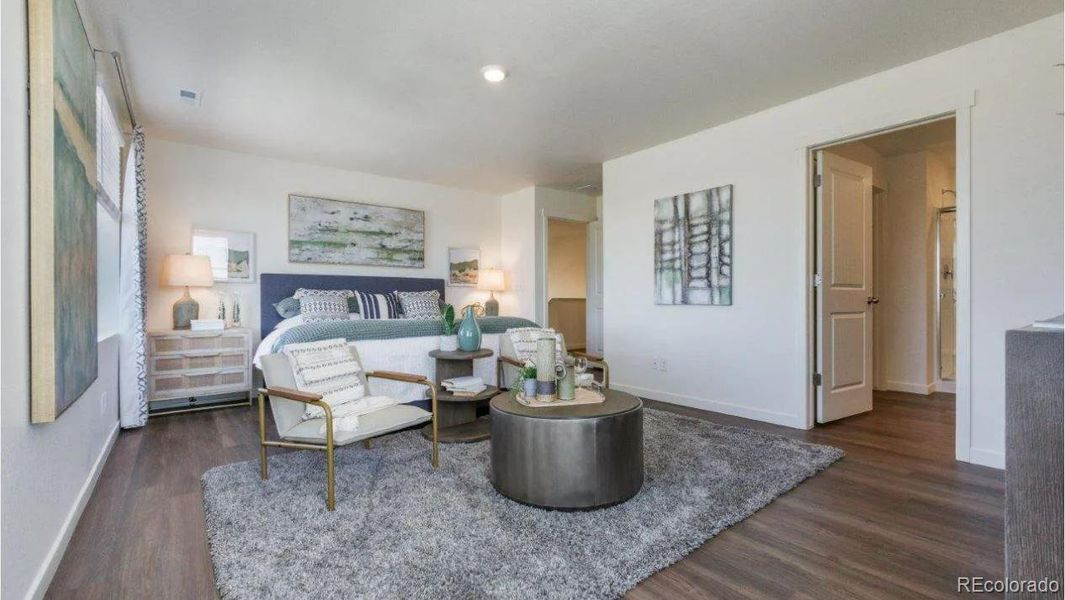 Furnished interior view inside a new home in Westgate, Greeley (Image 10).