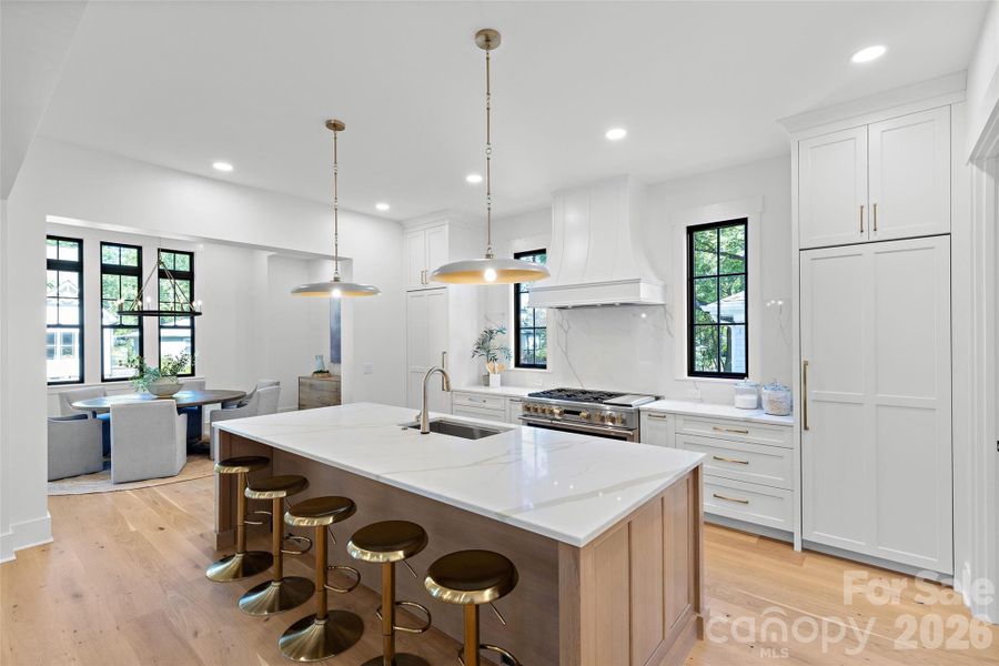 Furnished interior view inside a new home in , Charlotte (Image 8).