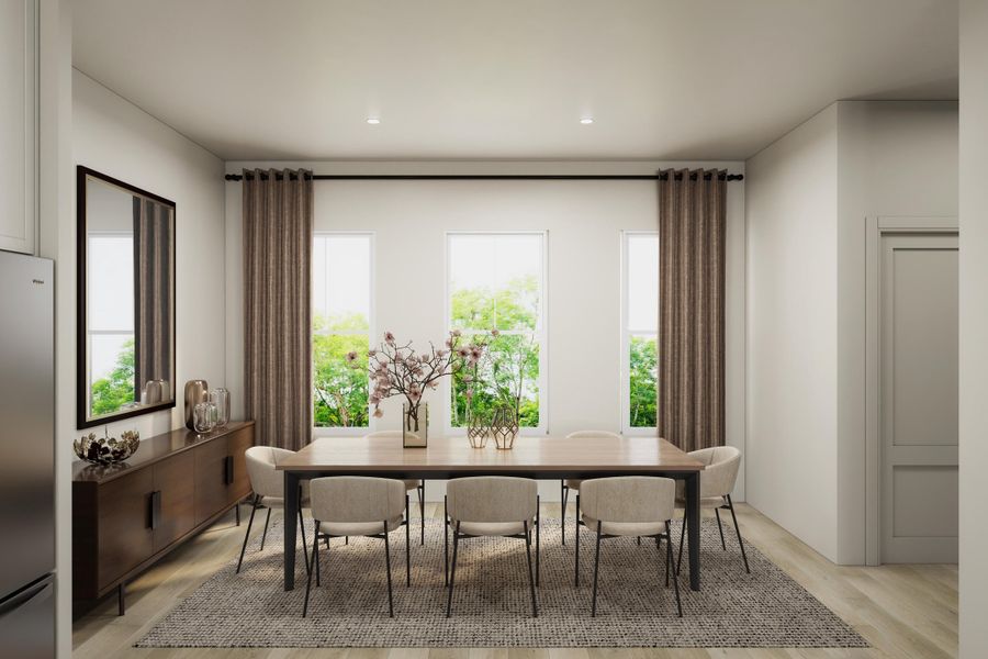 Furnished interior view inside a new home in , Charleston (Image 6). Furnished interior view inside a new home in , Charleston (Image 6).