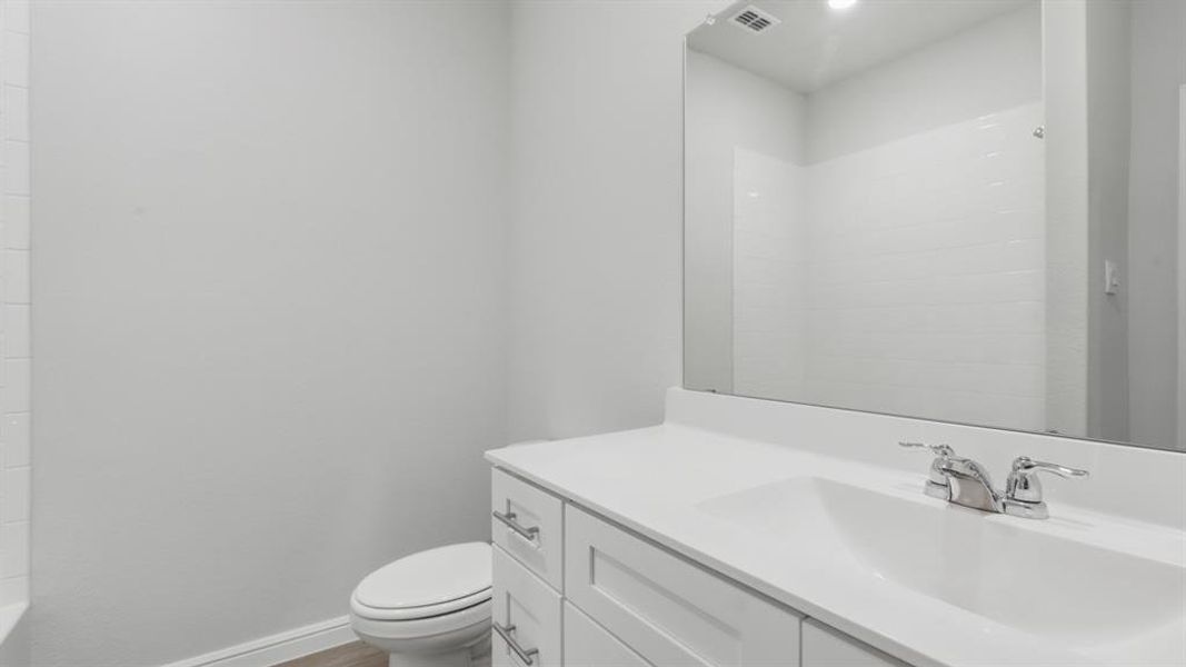 Furnished interior view inside a new home in Terra Trace, Fort Worth (Image 4). Furnished interior view inside a new home in Terra Trace, Fort Worth (Image 4).