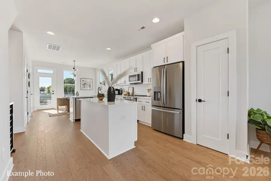 Furnished interior view inside a new home in , Charlotte (Image 16).
