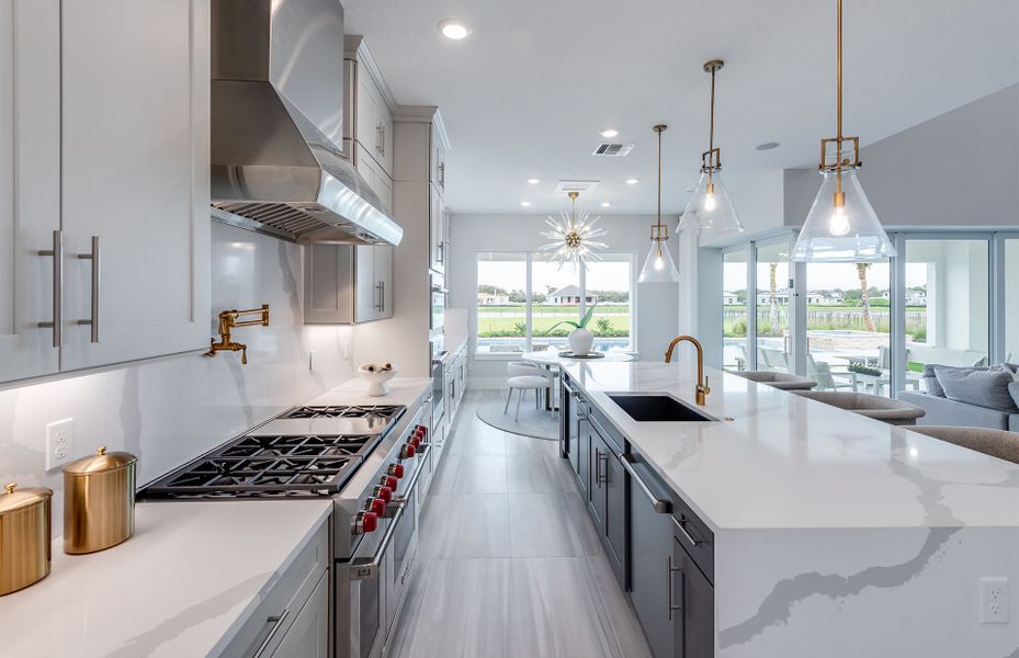 Main House Kitchen with Ample Space for Preparatio