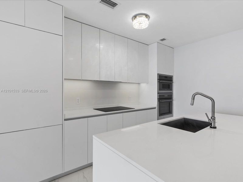 Close-up of interior finishes inside a home in Aria Reserve, Miami (Image 16).