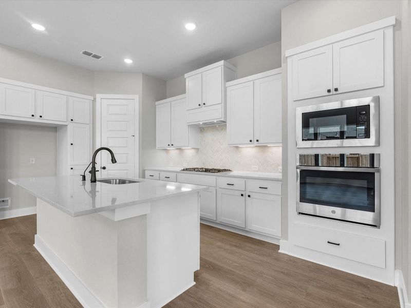 Furnished interior view inside a new home in Pecan Ridge, Fulshear (Image 6).