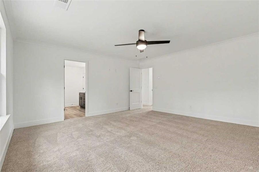 Spacious, unfurnished interior of a new home in Thunder Ridge, Dawsonville (Image 19).