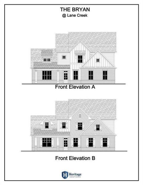 Exterior rendering of this home design in , Bishop, GA (Image 5).