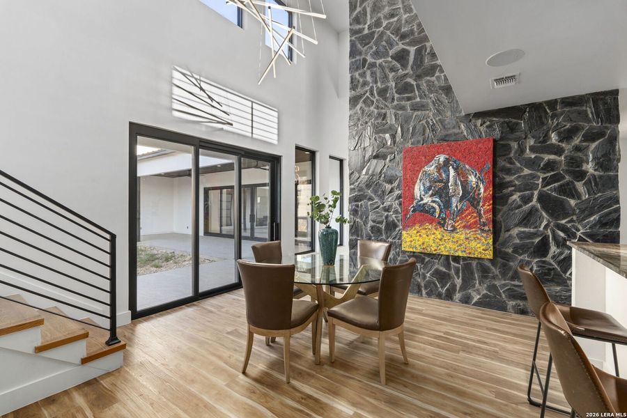 Furnished interior view inside a new home in , San Antonio (Image 13).