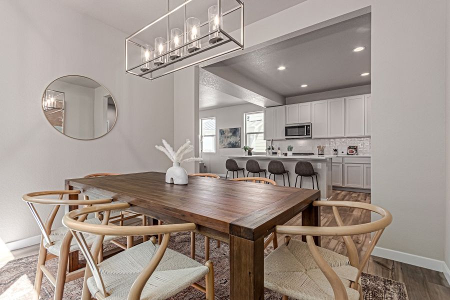 Furnished interior view inside a new home in Arras Park, Thornton (Image 11). Furnished interior view inside a new home in Arras Park, Thornton (Image 11).