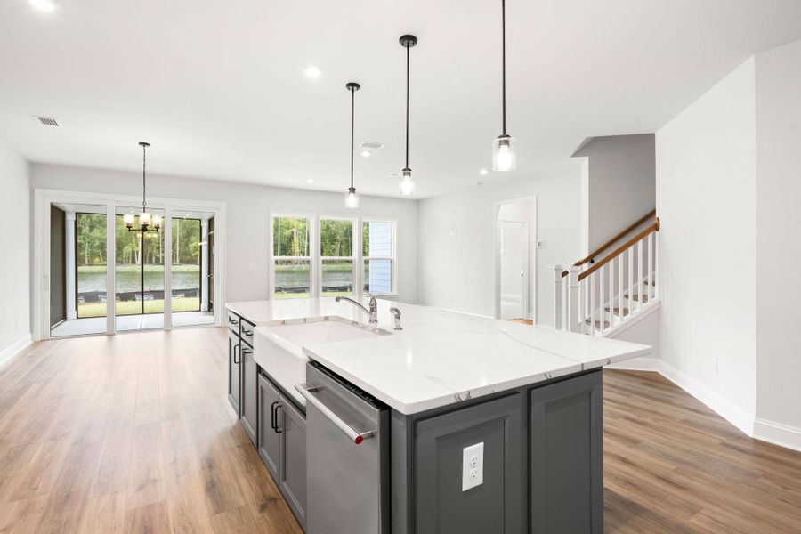 Furnished interior view inside a new home in Waterways, Richmond Hill (Image 9).