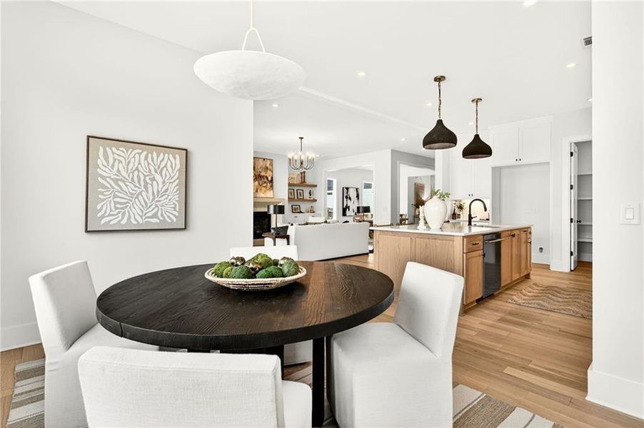 Furnished interior view inside a new home in , Brookhaven (Image 54).