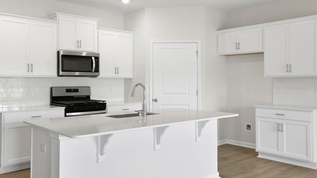 Furnished interior view inside a new home in Benjamin's Grove, Woodruff (Image 9).