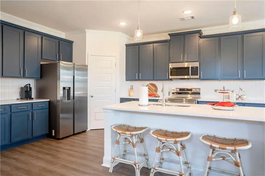 Furnished interior view inside a new home in Somerset at Riverbrook, Gainesville (Image 8).