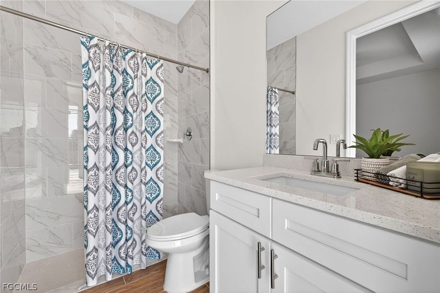 Furnished interior view inside a new home in Cape Coral, Cape Coral (Image 27). Furnished interior view inside a new home in Cape Coral, Cape Coral (Image 27).