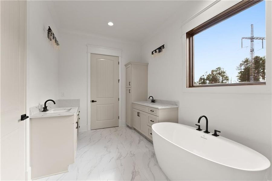 Furnished interior view inside a new home in , Gainesville (Image 11).