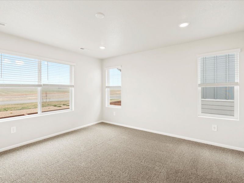 Spacious, unfurnished interior of a new home in Revere at Johnstown, Johnstown (Image 15).