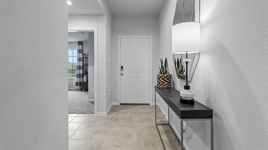Furnished interior view inside a new home in Lonestar at Liberty Trails, Fort Worth (Image 12).