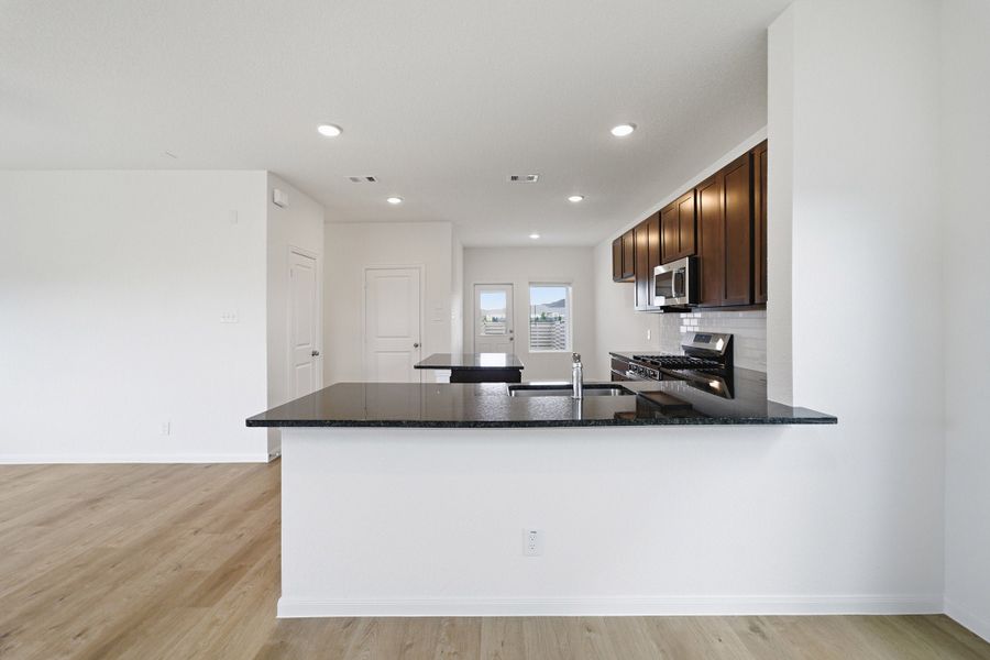 Furnished interior view inside a new home in Austin Point, Richmond (Image 8).