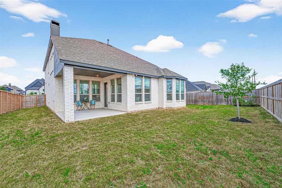 Beautiful covered patio