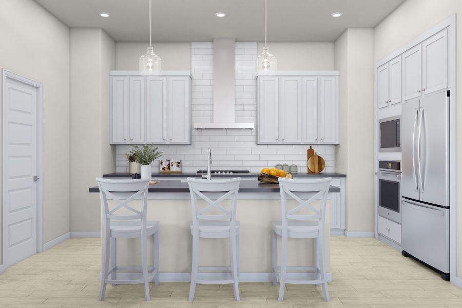 Furnished interior view inside a new home in Lagos Reserve, Manor (Image 5).