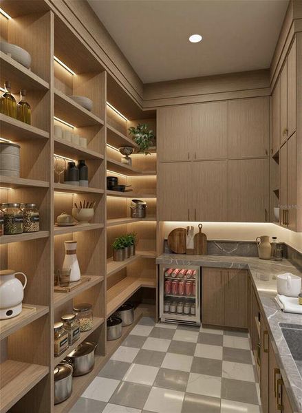 Furnished interior view inside a new home in Lake Sheen Sound, Orlando (Image 16).