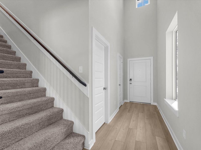 Spacious, unfurnished interior of a new home in Mason Woods, Cypress (Image 13). Spacious, unfurnished interior of a new home in Mason Woods, Cypress (Image 13).