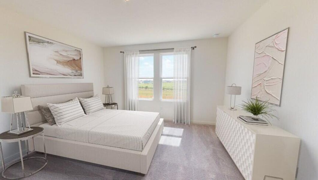Furnished interior view inside a new home in Pinckney Place, North Charleston (Image 5).