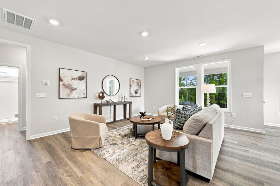 Representative furnished interior of a home built from the The Concerto by Chesapeake Homes in Highgate, Clayton (Image 15).