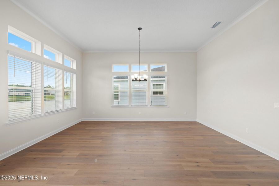 Spacious, unfurnished interior of a new home in Silver Landing at SilverLeaf, St. Augustine (Image 41). Spacious, unfurnished interior of a new home in Silver Landing at SilverLeaf, St. Augustine (Image 41).