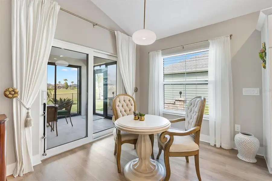 Furnished interior view inside a new home in , The Villages (Image 18).