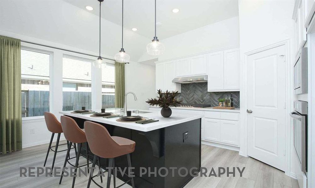 Furnished interior view inside a new home in Creekshaw, Royse City (Image 10). Furnished interior view inside a new home in Creekshaw, Royse City (Image 10).