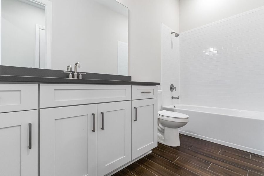 Representative furnished interior of a home built from the Letizia by Taylor Morrison in Esplanade at Center Lake Ranch, St. Cloud (Image 9).