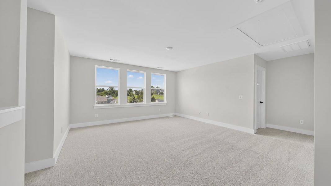 Spacious, unfurnished interior of a new home in McClure Farms, Columbia (Image 42).
