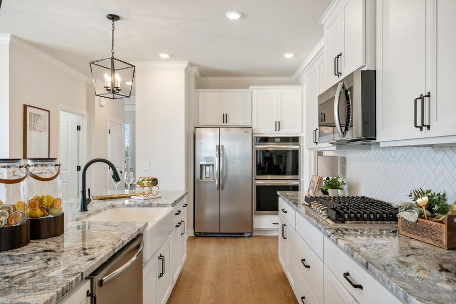 Furnished interior view inside a new home in , Summerville (Image 6).