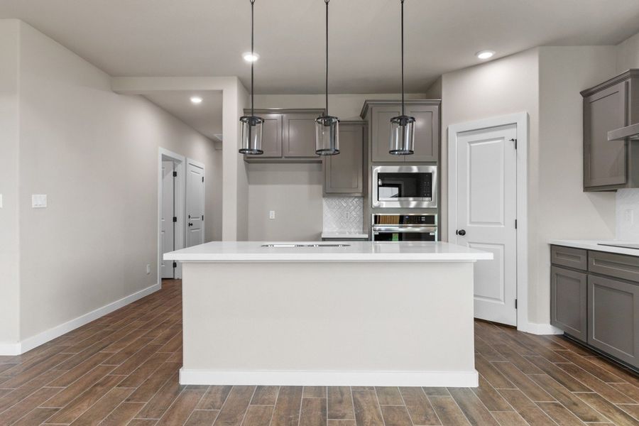 Representative furnished interior of a home built from the Sophora by Hakes Brothers in Paloma Ranch, Harlingen (Image 6).