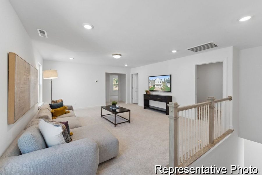 Furnished interior view inside a new home in Shay Crossing, Salisbury (Image 10).