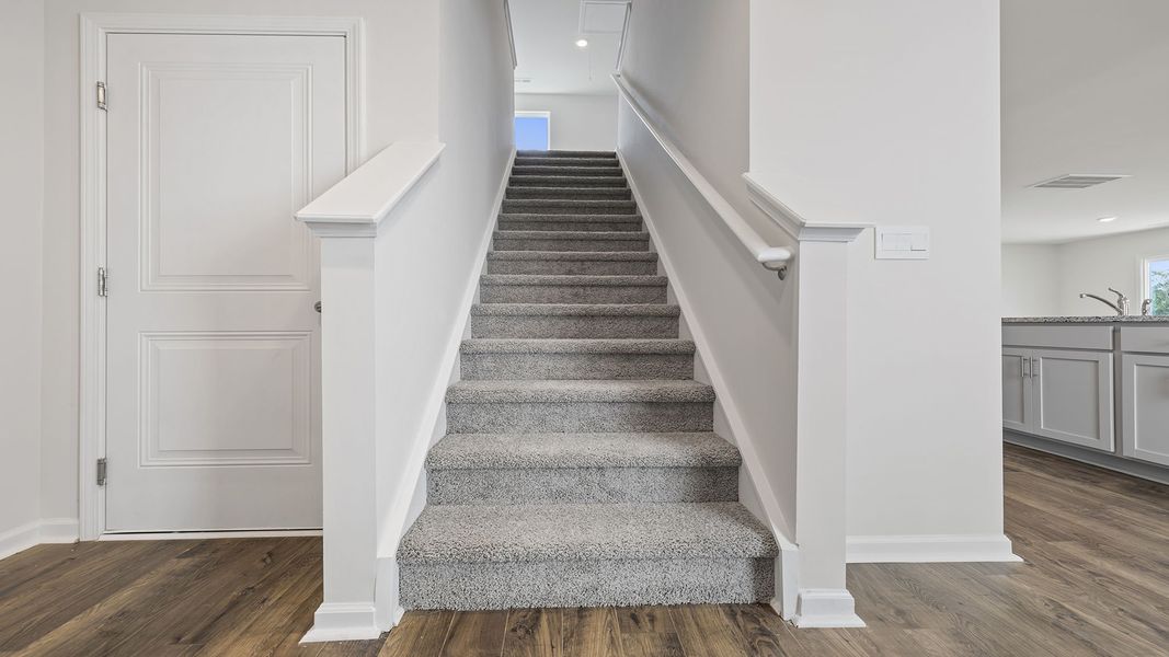 Spacious, unfurnished interior of a new home in Baxter Village, Boiling Springs (Image 26). Spacious, unfurnished interior of a new home in Baxter Village, Boiling Springs (Image 26).