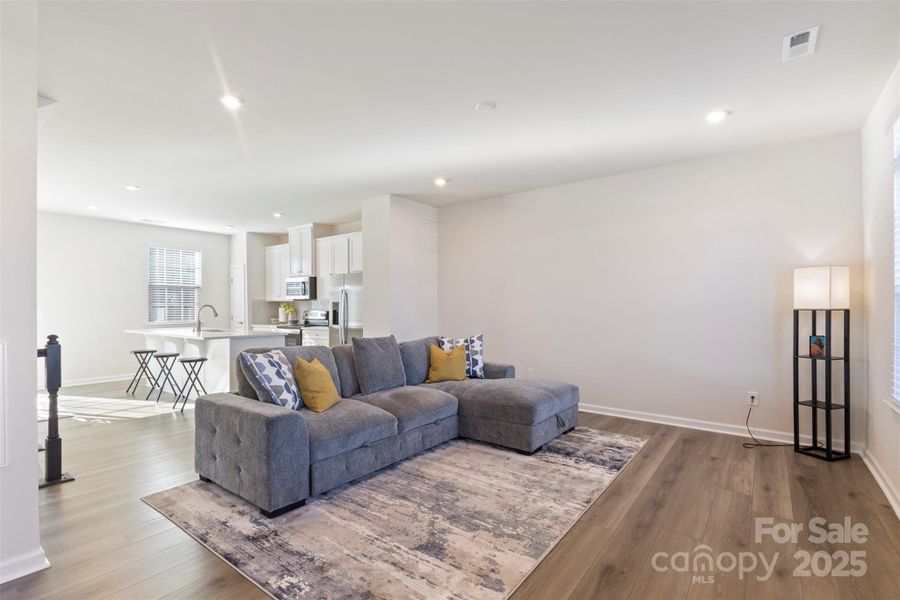 Furnished interior view inside a new home in , Gastonia (Image 15).