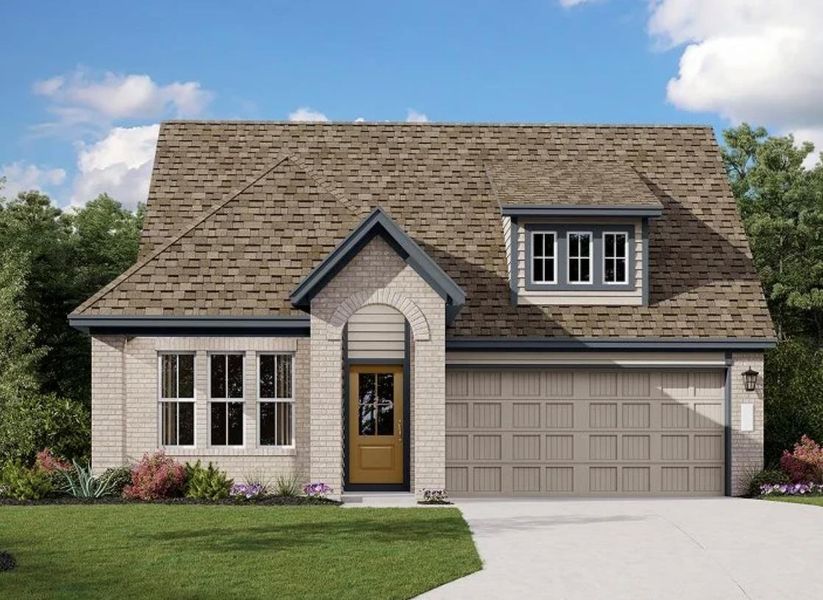 The Aplin- rendered photo, home is under construction The Aplin- rendered photo, home is under construction