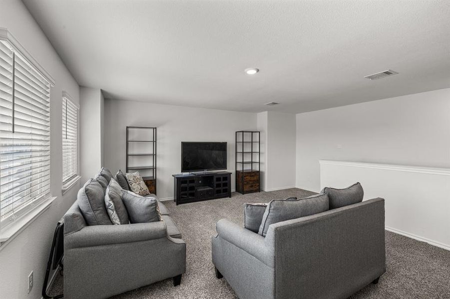 Furnished interior view inside a new home in , Providence Village (Image 25).