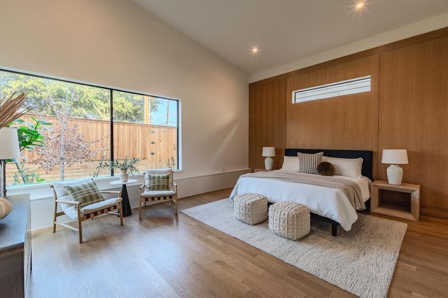 Furnished interior view inside a new home in , Dallas (Image 13).