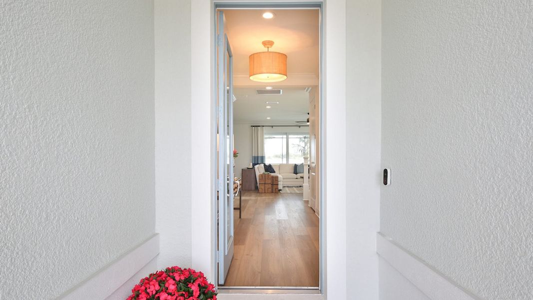 Furnished interior view inside a new home in Palm Grove, Lakewood Ranch (Image 66).