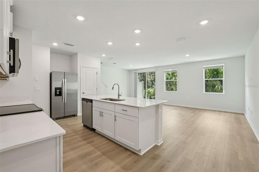 Furnished interior view inside a new home in Bradford Park, Ormond Beach (Image 7).