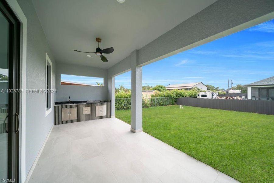 Exterior details and patio area of a home in , Lehigh Acres (Image 24).