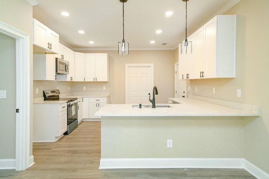 Furnished interior view inside a new home in , Gainesville (Image 9). Furnished interior view inside a new home in , Gainesville (Image 9).