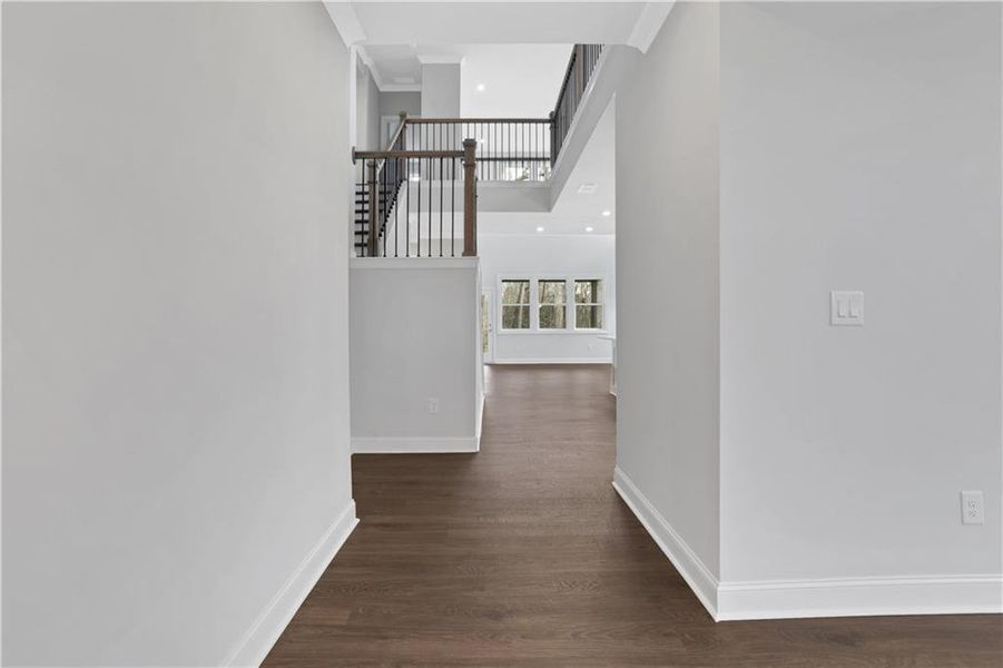 Spacious, unfurnished interior of a new home in Acacia, Cumming (Image 20). Spacious, unfurnished interior of a new home in Acacia, Cumming (Image 20).