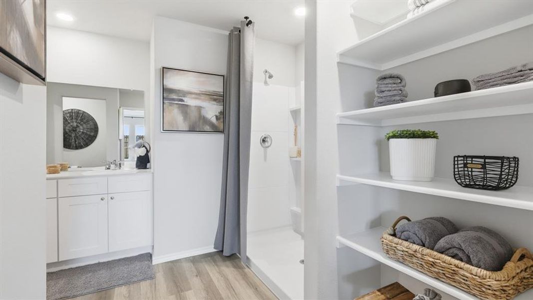 Furnished interior view inside a new home in Longhorn Estates, Fort Worth (Image 31).